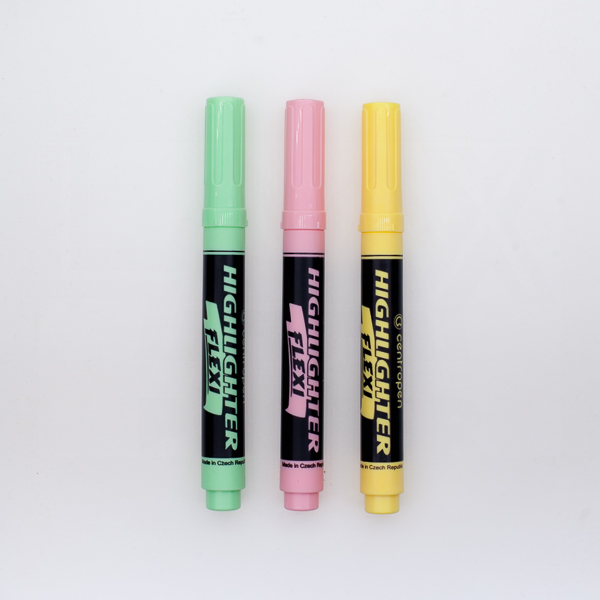 zvýrazňovač centropen flexi